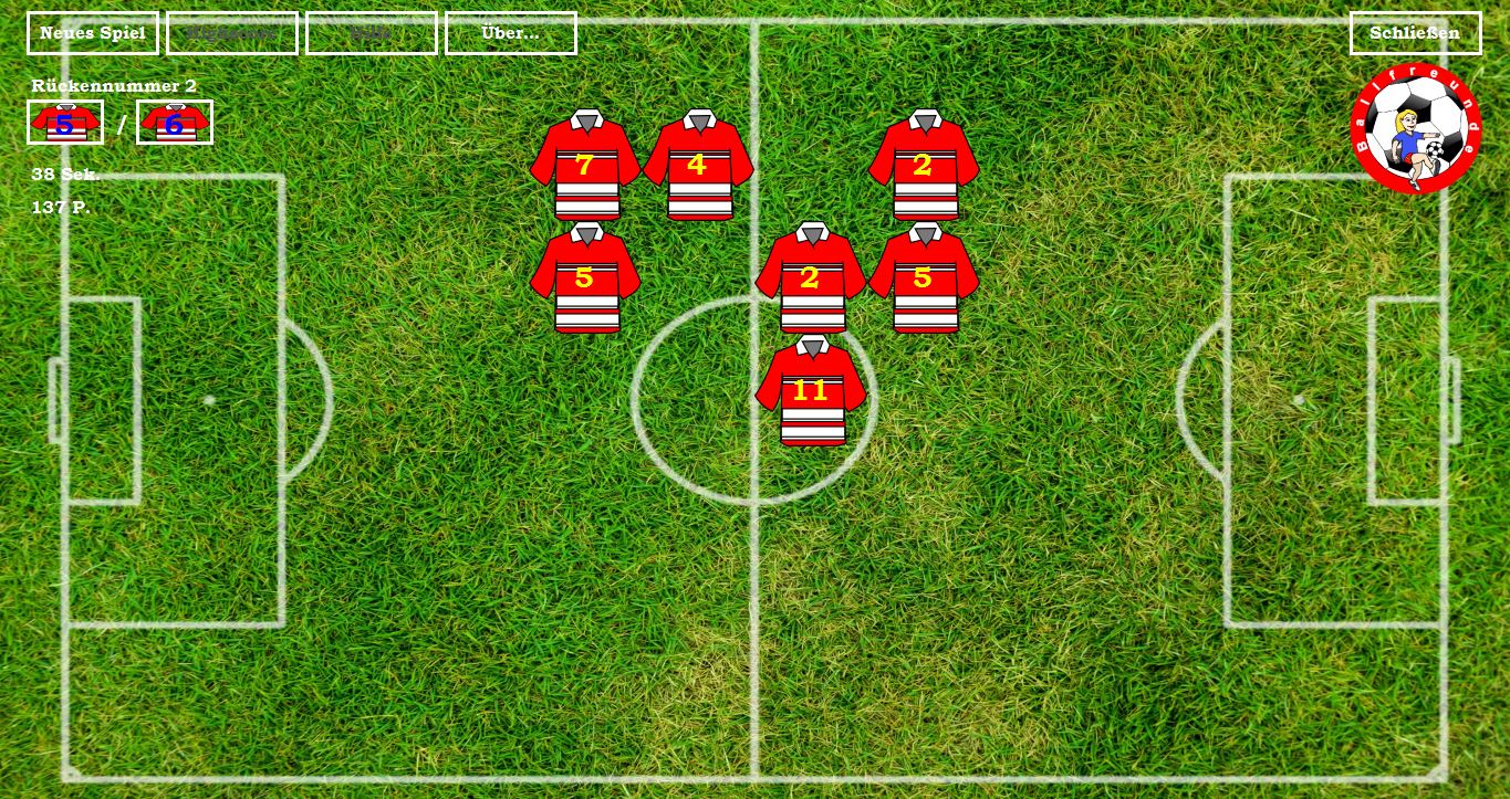 Screenshot Die verschwundenen Trikots