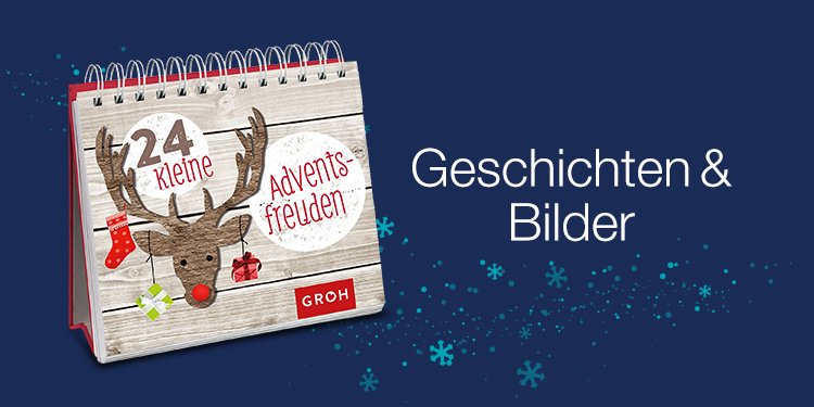 Adventskalender mit Bücher und Geschichten