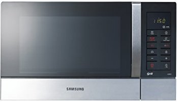 Samsung GE89MST-1XEG Mikrowelle / 23 L / 800 W / 4 Auftauprogramme Grill / schwarz / silber