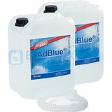 AdBlue hochreine Harnstofflösung für SCR Abgasnachbehandlung 2x10 Liter inkl. Einfüllrohr