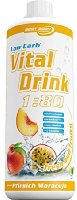 Best Body Nutrition Vital Drink, Pfirsich-Maracuja, 1000ml Dose