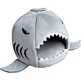 niceEshop(TM) Hai Form Haustier Hund Katze Nest mit Unterlage