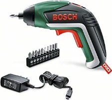 Bosch DIY Akku-Schrauber IXO 5. Generation, 10 Schrauberbits, USB-Ladeger&auml;t, Metalldose (3,6 V, 1,5 Ah, 215 min-1 Leerlaufdrehzahl)