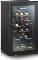 Severin KS 9894 Weink&uuml;hlschrank / A / 136 kWh/Jahr / 84 cm / 33 Flaschen / LED-Innenraumbeleuchtung / schwarz