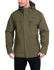 Jack Wolfskin Herren Wetterschutzjacke Wattiert North Country
