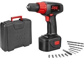 Skil Akku Bohrschrauber 2395 AC (12 V NiCd, 1,2 Ah, 26 Nm, +13 tlg. Zubeh&ouml;rset, 1. Akku)