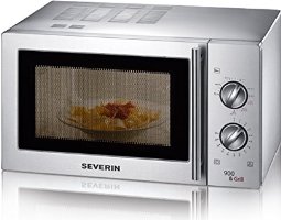 Severin MW 7849 Mikrowelle / 23 L / Grilleinrichtung / inkl. Auftaustufe