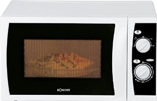 Bomann MW 2235 CB Mikrowelle / 20 Liter / 700 Watt / 5 w&auml;hlbare Leistungsstufen / wei&szlig;