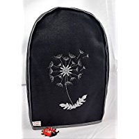 Abdeckhaube KitchenAid, Mod. Pusteblume, dunkelgrau gestickt, Schutzhaube, Husse, Cover, Classic, Arisan