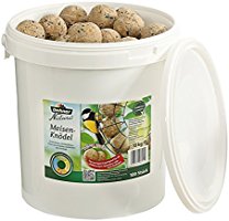 Dehner Natura Wildvogelfutter, Meisenknödel, ohne Netz, 100 Stück (10 kg)