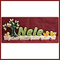 Baum mit kleinen Entchen I - Garderobe mit Name