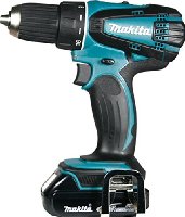 Makita DDF456RYJ Akku-Bohrschrauber 18 V im Makpac Gr.2, 2x Akku 1,5 Ah, Schnellladeger&auml;t DC18RC, G&uuml;rtelclip