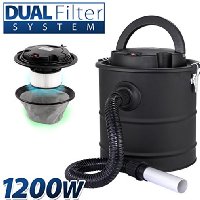 Aschesauger 20L Kaminsauger 1200W DUAL Filter System SELLNET SN2018