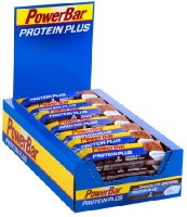 PowerBar Protein Plus Low Sugar, Chocolate-Brownie, 1 x 30 Stück (30 x 35g)