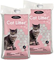 M&ouml;hrkes Katzenstreu mit Babypuderduft 30kg (2x 15kg)