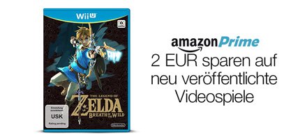 Prime-Rabatt auf Videospiele