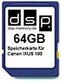 64GB Speicherkarte f&uuml;r Canon IXUS 180