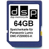 DSP Memory Z-4051557411272 64GB Speicherkarte f&uuml;r Panasonic Lumix DMC-FZ200EG-K
