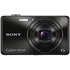 Sony DSC-WX220 Digitalkamera (18 Megapixel, 10-fach opt. Zoom, 6,8 cm (2,7 Zoll) LCD-Display, NFC, WiFi) schwarz