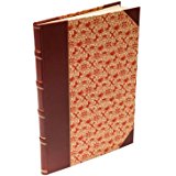 il Torchio G&auml;stebuch, vertikal, handgen&auml;ht, Ledereinband und Papier