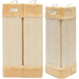 eyepower Eckkratzbrett Katzenkratzbrett Kantenschutz Kratzbrett Sisalbrett Kantschutz Eckenschutz Kratzecke Wandschutz Natursisal