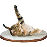 Kerbl 81503 Wandliegebrett oval Dolomit 50 x 35 x 1.5 cm