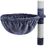 Songmics Liegemulde Schlafmulde Kratzbaum Zubeh&ouml;r f&uuml;r schwere Katzen &Oslash; 40 cm PCT26G