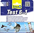 Tetra Test 6in1 (Wassertest f&uuml;r das Aquarium, schnelle und einfache &Uuml;berpr&uuml;fung der Wasserqualit&auml;t), 1 Dose (25 Teststreifen)