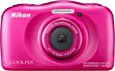 Nikon Coolpix S33 Digitalkamera (13,2 Megapixel, 3-fach opt. Zoom, 6,9 cm (2,7 Zoll) LCD-Display, USB 2.0, bildstabilisiert) pink