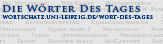 Link zum Projekt 'W&ouml;rter des Tages'